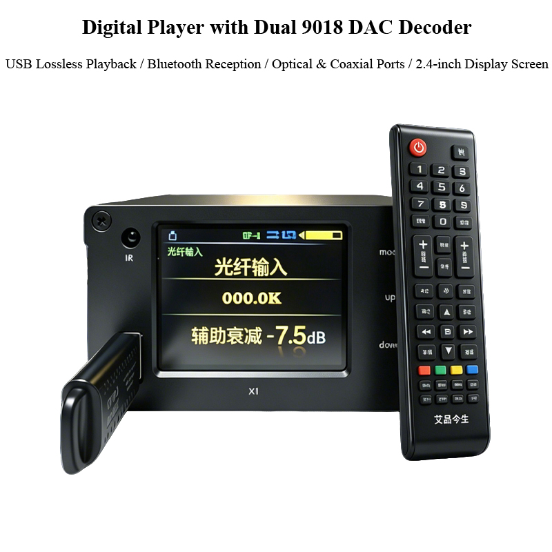 Audio Music Mp3 - Dual ES9018K2M Digital Audio Player DSD512