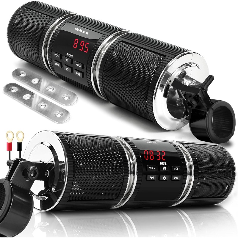 Audio Music Mp3 - Bluetooth Audio Motorcycle Stereo Speaker Motorcycle