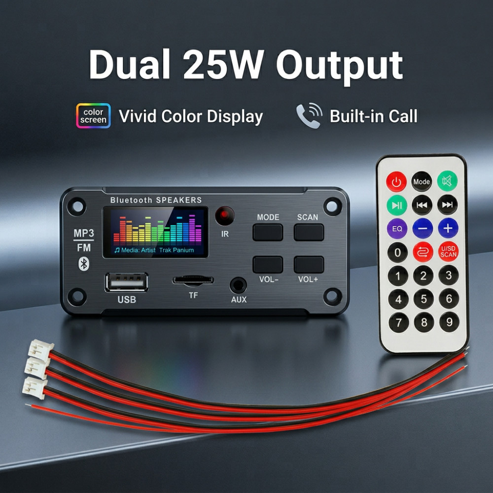 Audio Music Mp3 - 50W Amplifier Bluetooth MP3 WMA WAV