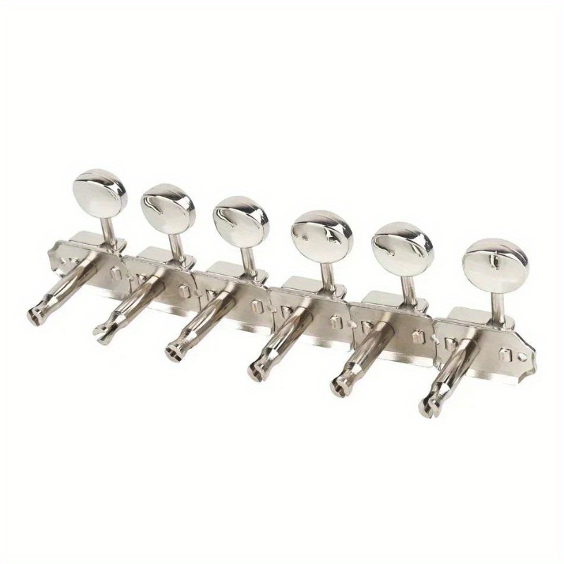 Guitar Tuner Clip - One Set of 6-in-line 6R Nickel