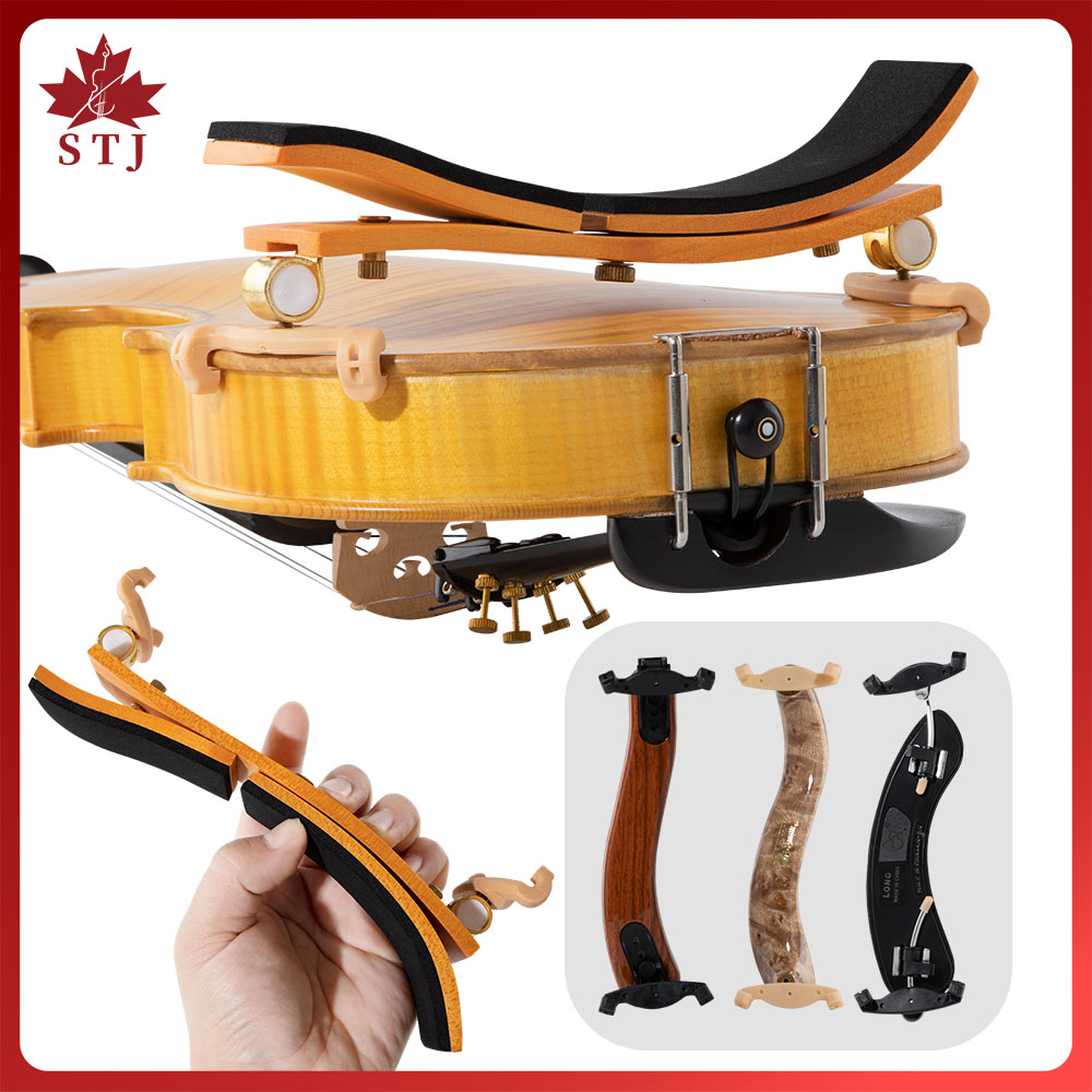 Violin Shoulder Rest - STJ Adjustable Violin Shoulder Padded Rest