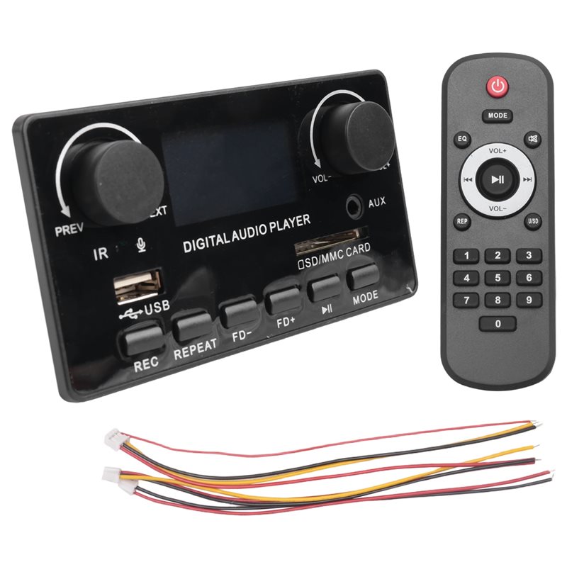LCD Display Bluetooth 5.0 MP3  - Audio Music App review and price