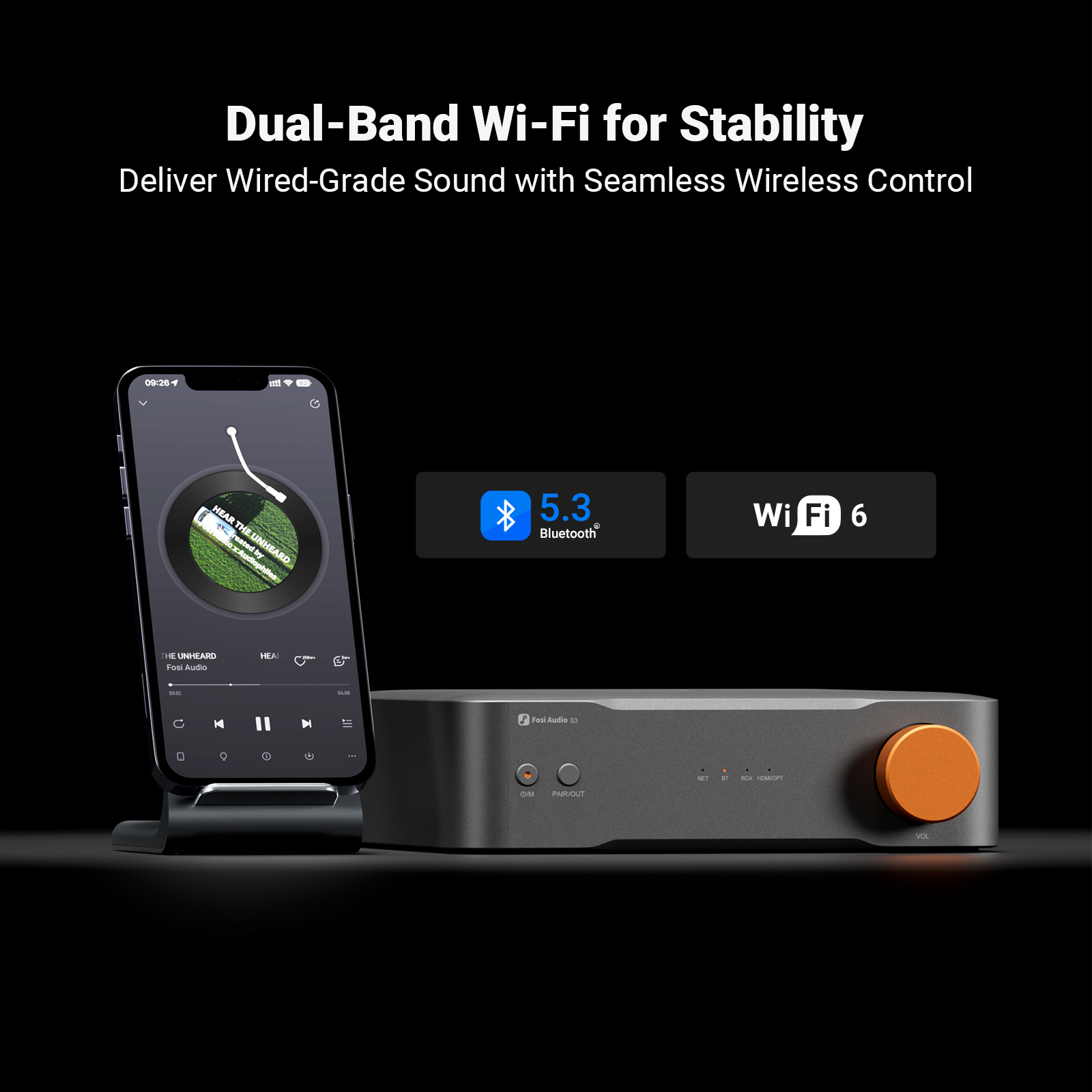 Fosi Audio Hi-Res Music Stream - Audio Music Mp3 review and price