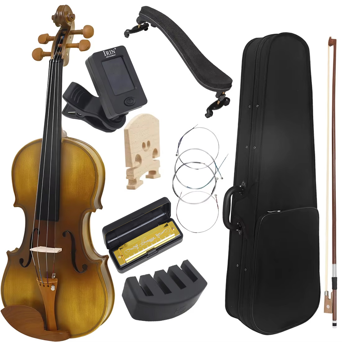 4/4 Violin Spruce Wood Vintage - Violin Shoulder Rest review and price