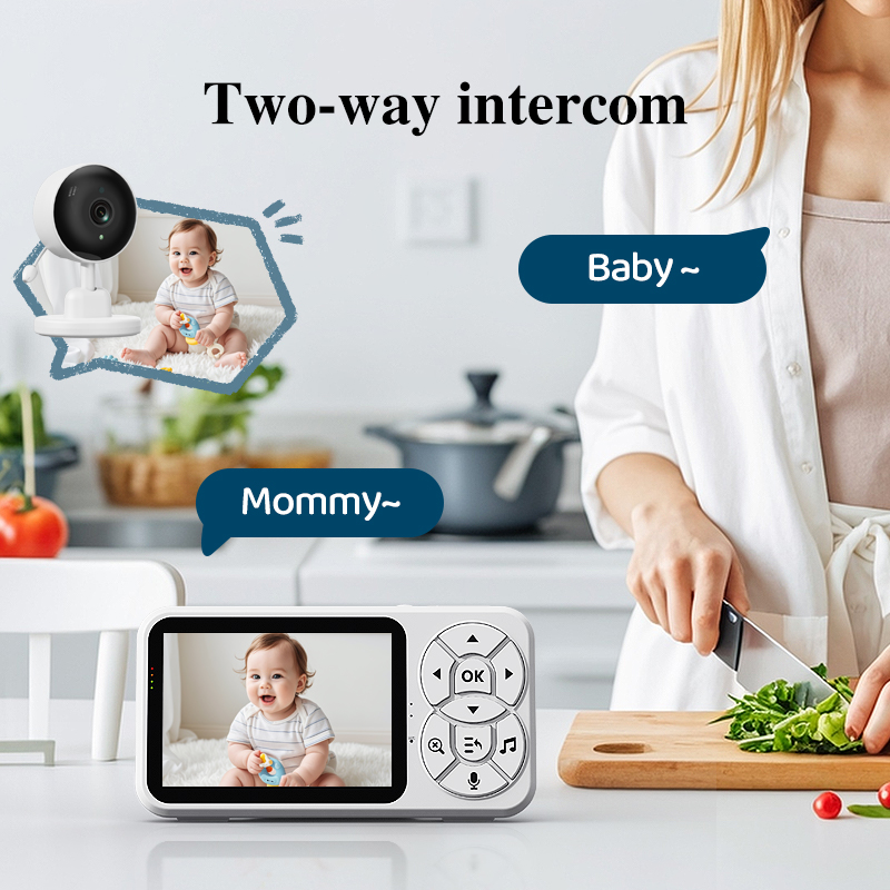 Danmini 3.5-inch Baby Monitor  - Audio Detect Music review and price