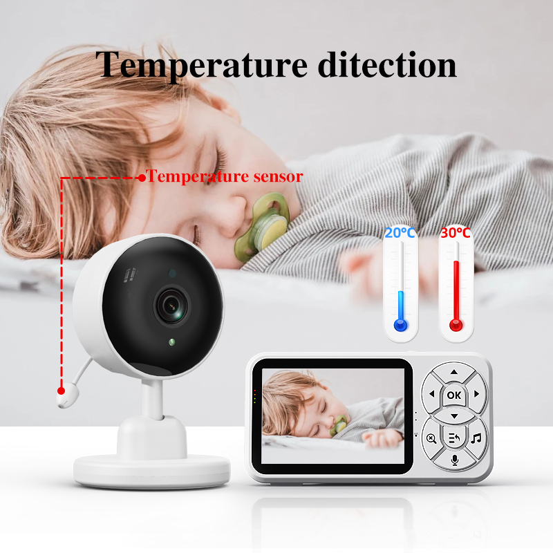 Danmini 3.5-inch Baby Monitor  - Audio Detect Music review and price