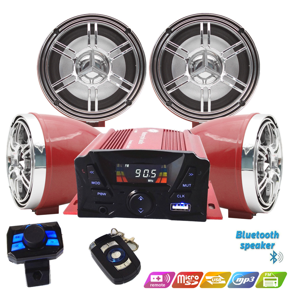 12V 4 Channel UTV ATV Golf Car - Audio Music Mp3 review and price