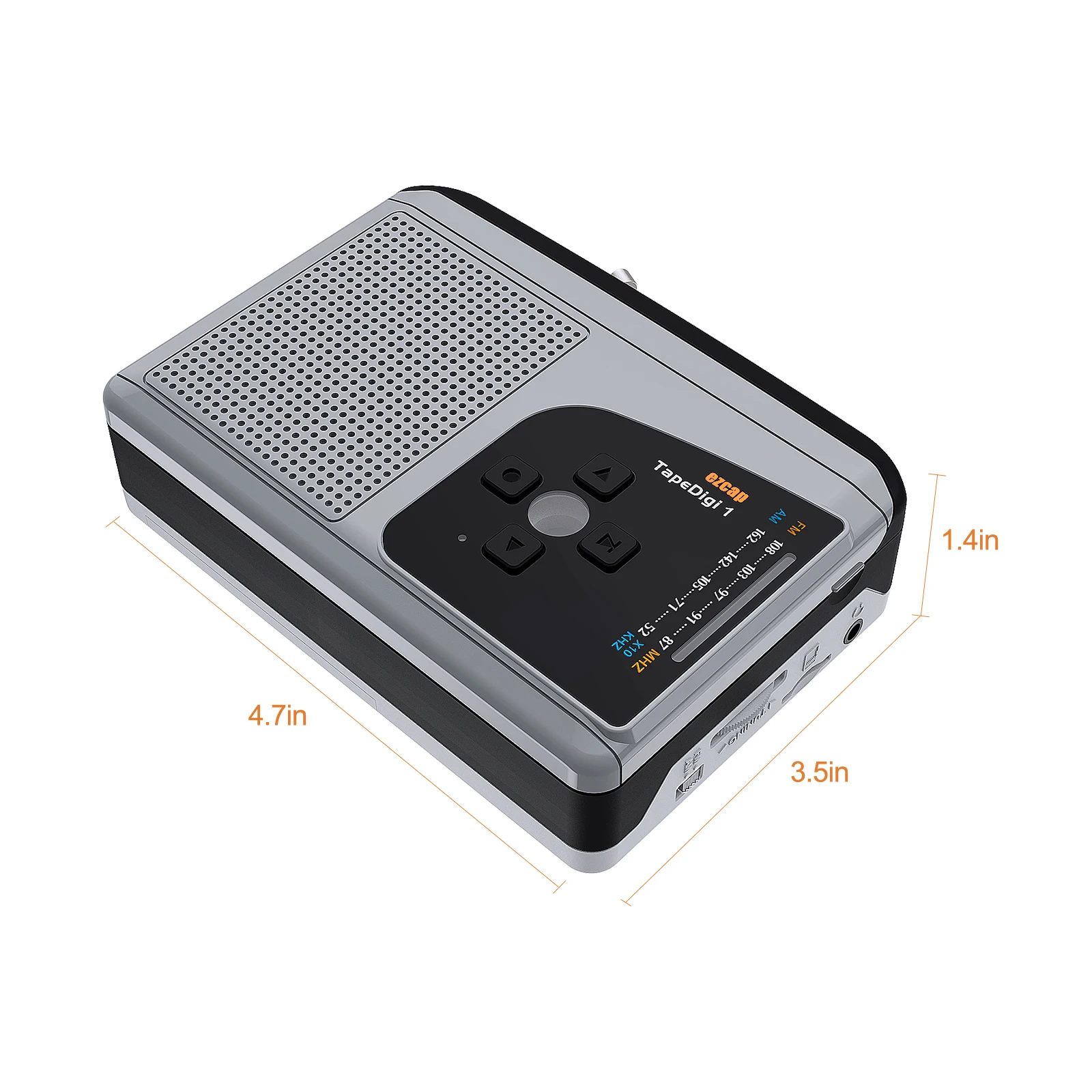 Cassette Tape Player Portable  - Audio Music Mp3 review and price