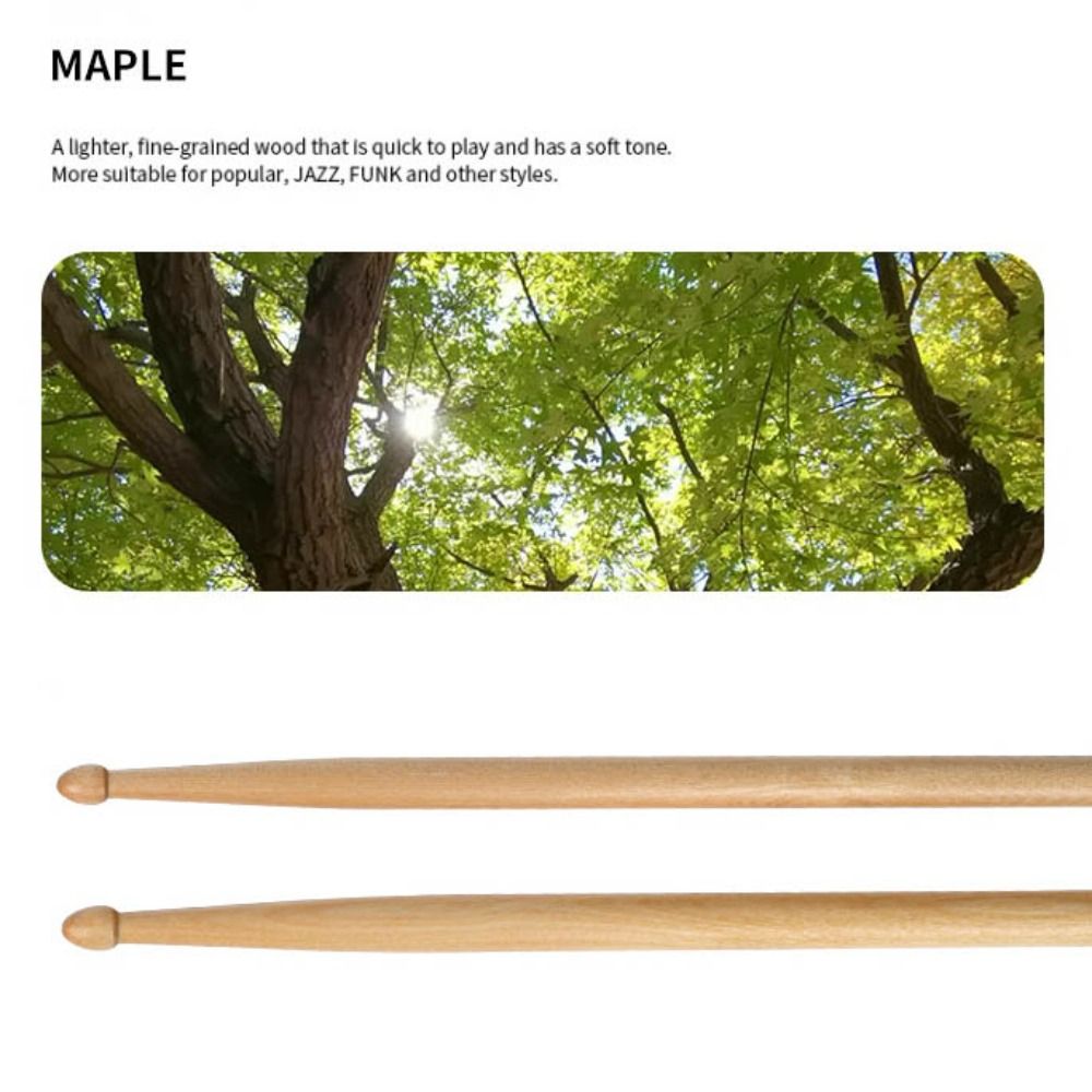 Classic 5A/7A Drum Sticks Wood - Drum Stick 5A review and price