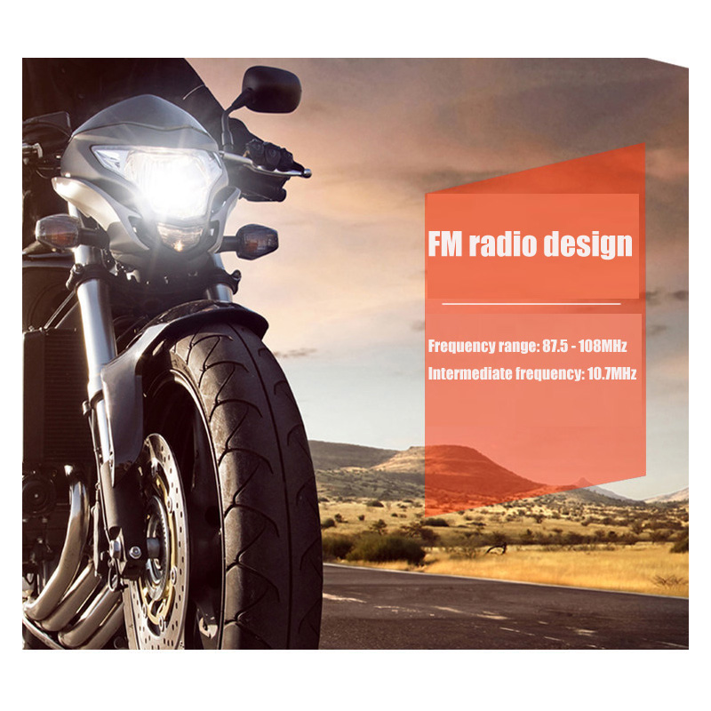 Motorcycle Audio FM Radio AUX  - Audio Music Mp3 review and price