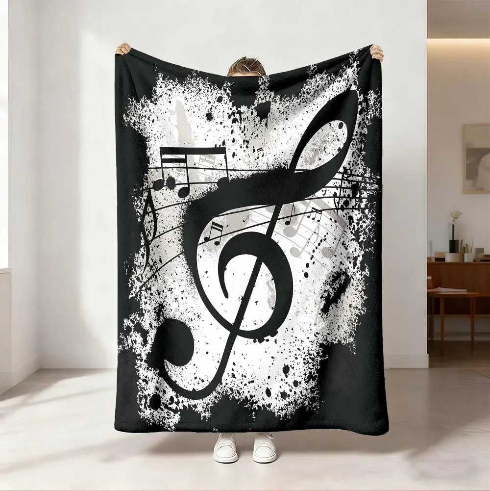 Throw Blanket Vibrant Neon Rai - Audio To Music Sheet review and price
