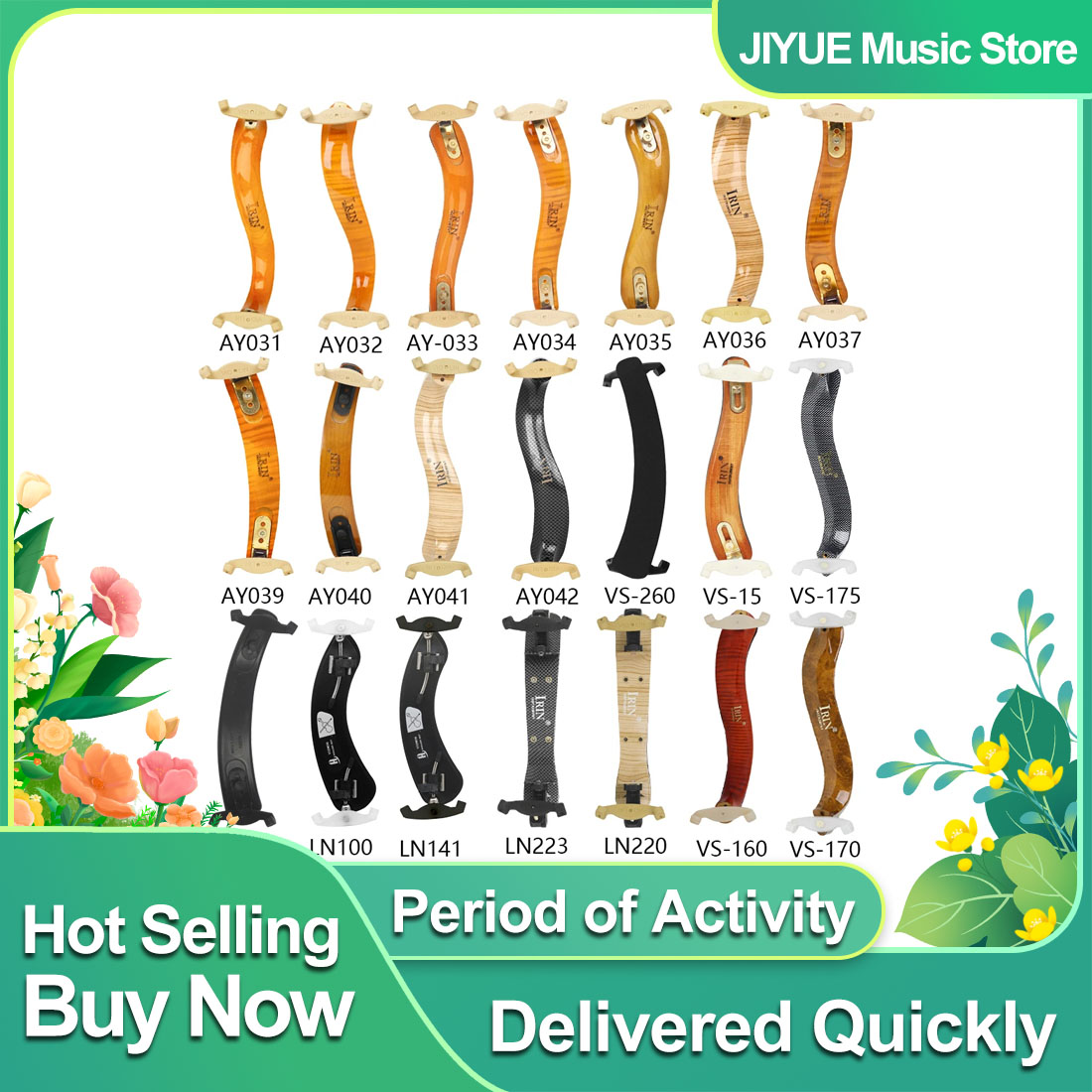 IRIN Violin Shoulder Rest 3/4  - Violin Shoulder Rest review and price