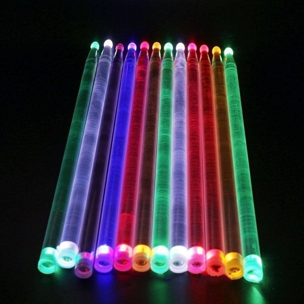 2Pcs Colorful 5A Luminous Drum - Drum Stick 5A review and price