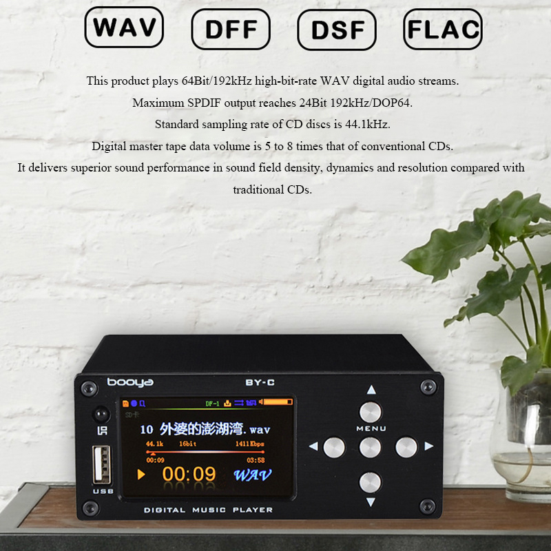 BY-C1 Lossless Digital Audio P - Audio Music Mp3 review and price